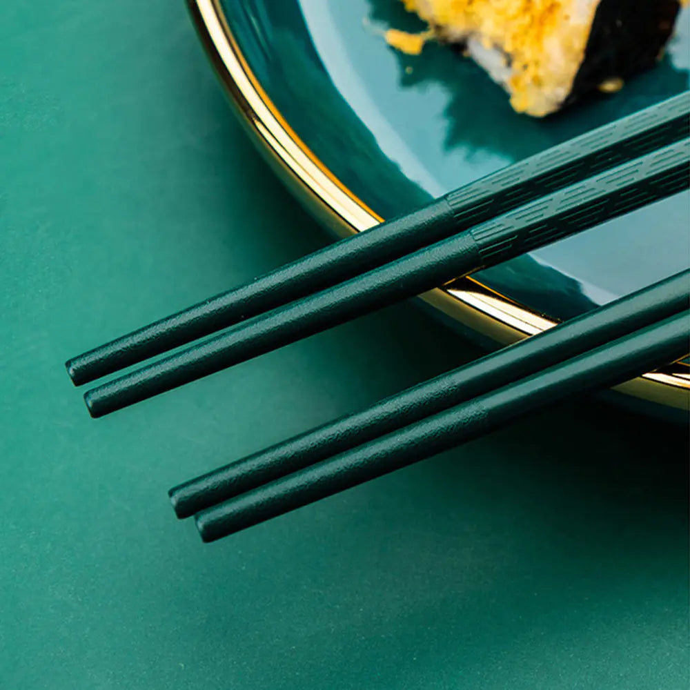 5 Pairs High Quality Non-Slip Japanese Chopsticks
