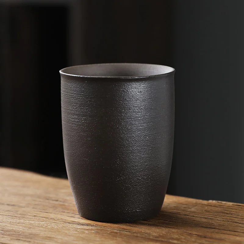 Ceramic Fambé Tea Cup