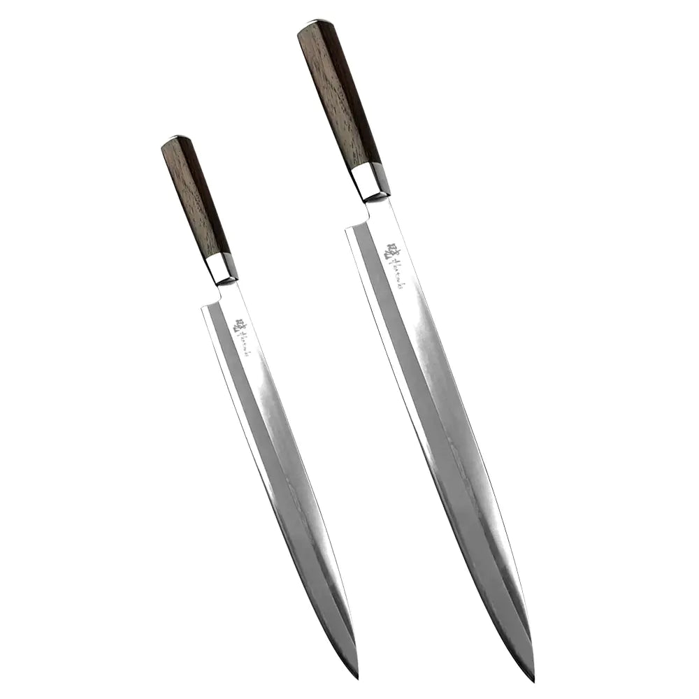 Stainless Steel Chef Knife Set with Wooden Handle