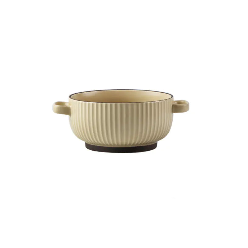 Large Binaural Soup and Noodle Bowl