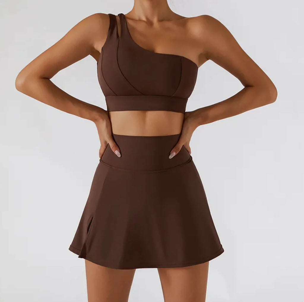 Ribbed Shoulder Stretch Yoga Set