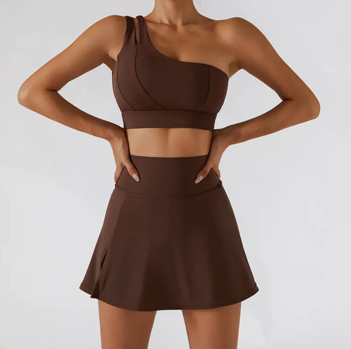 Ribbed Shoulder Stretch Yoga Set