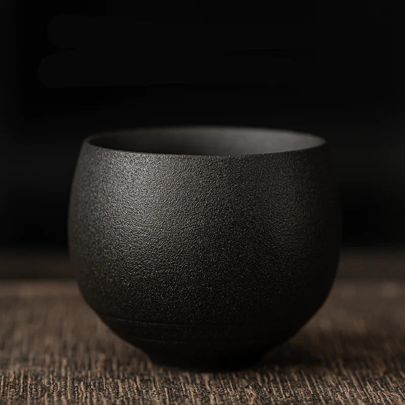 Japanese Coarse Pottery Tea Cup