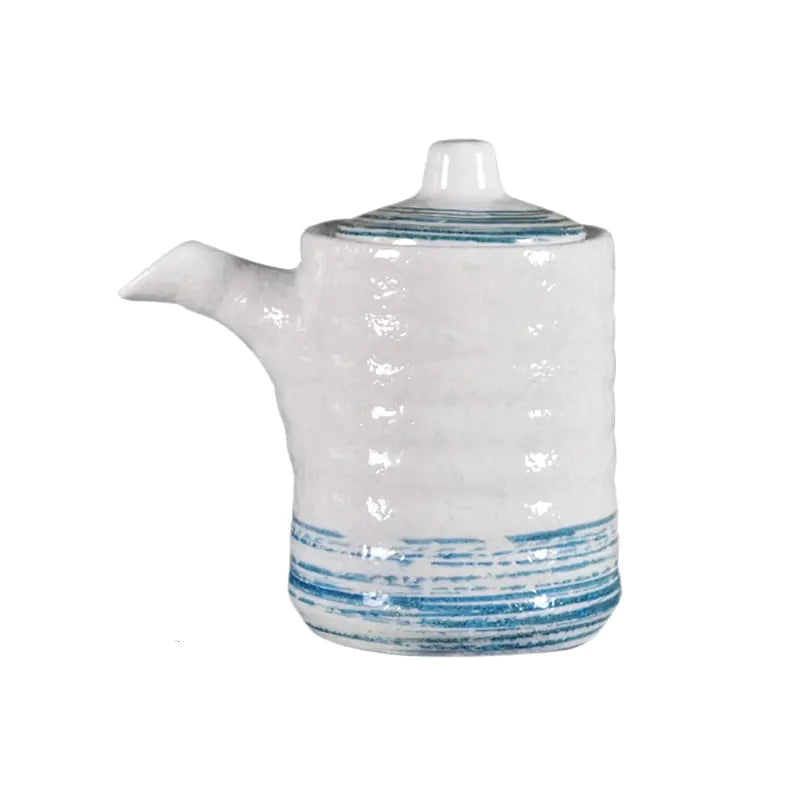 Ceramic Oil Pot for Soy Sauce Seasoning