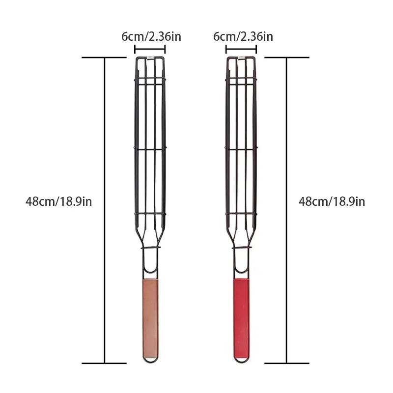Stainless Steel BBQ Tongs for Grilling Meat and Veggies