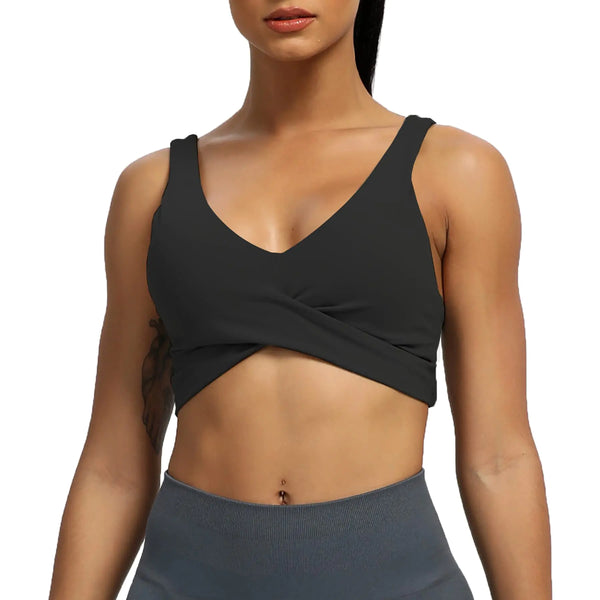Backless Padded Lilian Strap Bra Crop Top