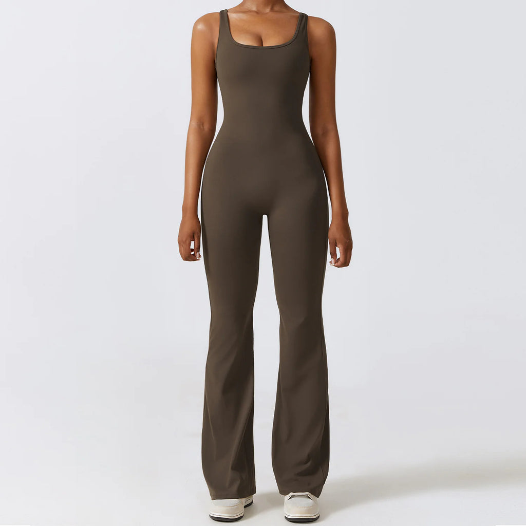 Flared Yoga Bodysuit