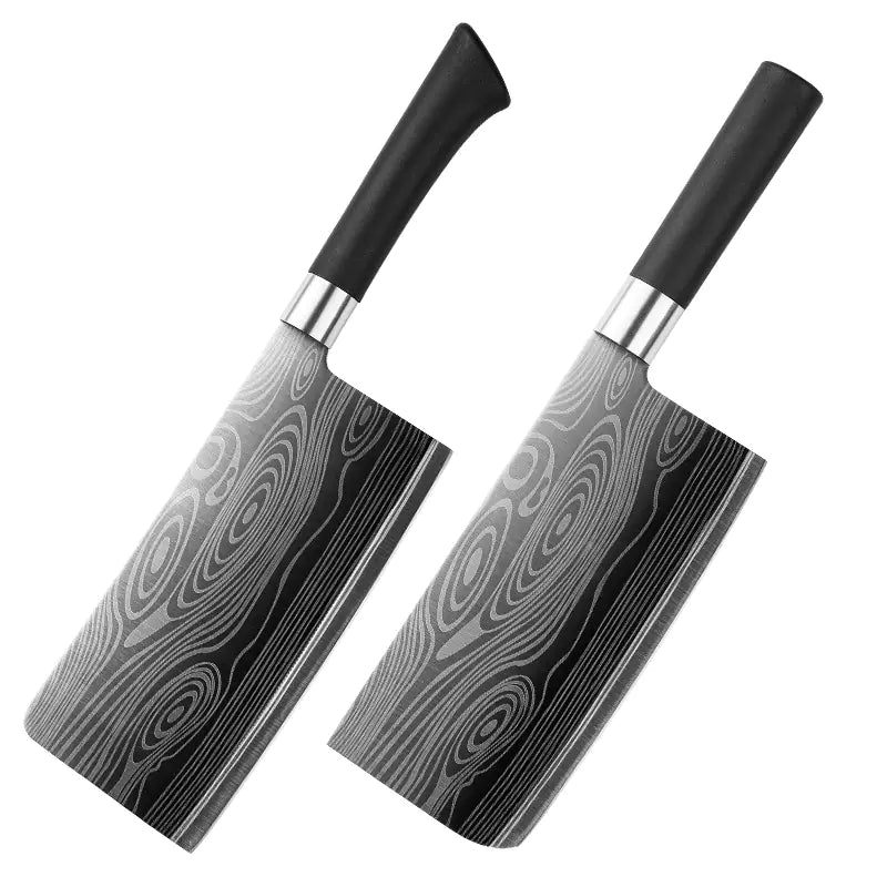 Stainless Steel Kitchen Chef Knife Set for Meat Cutting