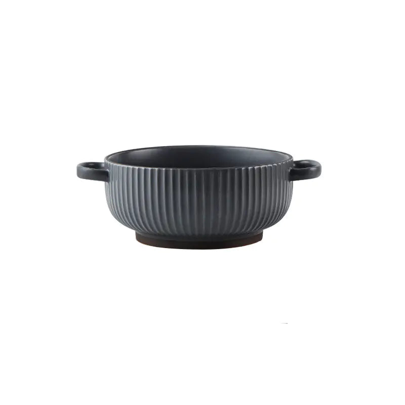 Large Binaural Soup and Noodle Bowl