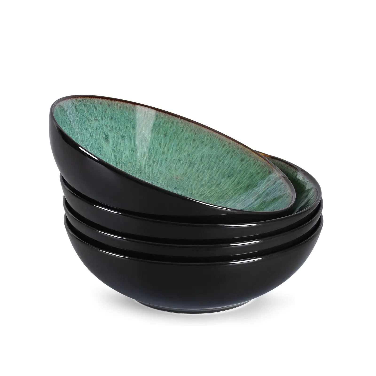 Peacock Green Bowl Set