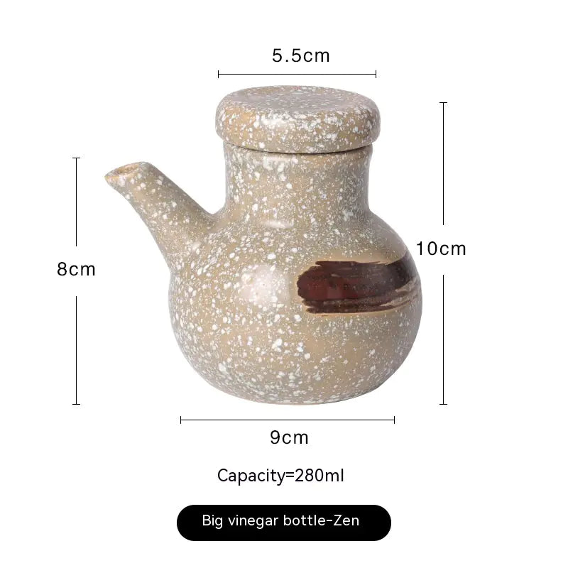 Ceramic Seasoning and Vinegar Pot