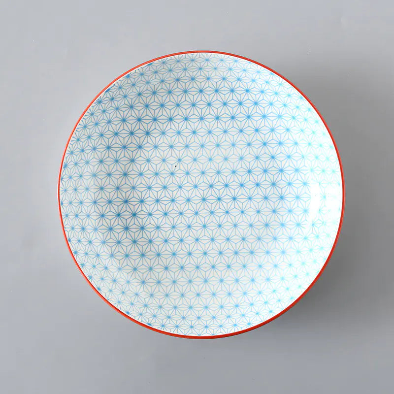 7 Inch Nordic Style Ceramic Plate for Fruits and Soup