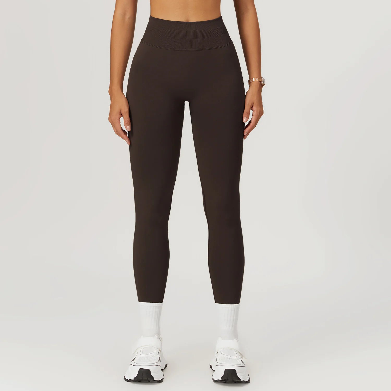 Seamless Peach High-Waist Yoga Pants
