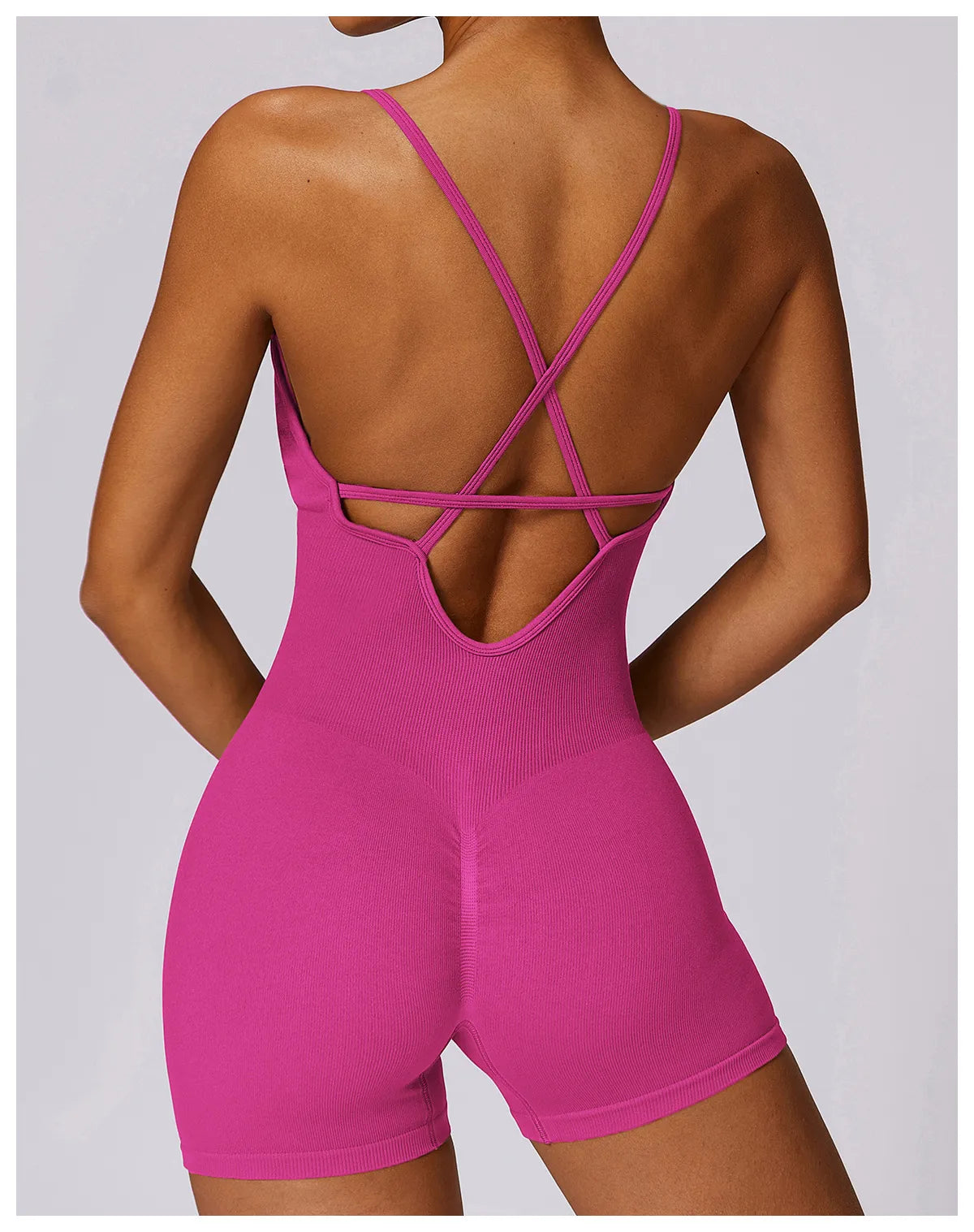 Seamless Back Yoga Jumpsuit
