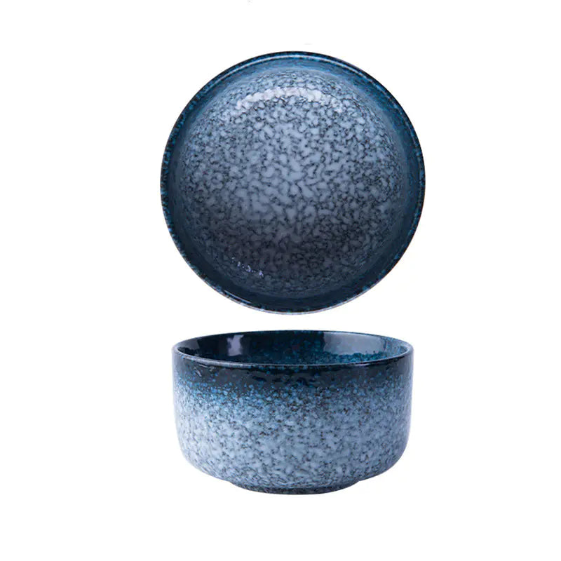 Small Ceramic Soup and Seasoning Bowl Set